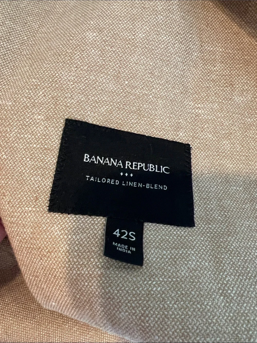 Banana Republic Men's Classic Tailored Blazer in Light Tan